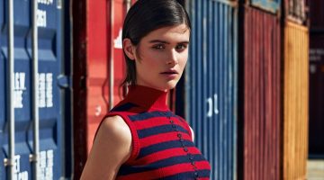 Kiki Boreel Charms in Colorful Looks for Grazia Italy
