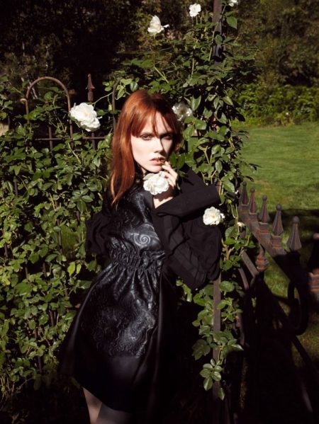 Kiki Willems is a Gothic Beauty in Vogue China Kiki Willems is a Gothic Beauty in Vogue China