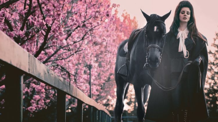 Lana Del Rey Looks Equestrian Chic in V Magazine