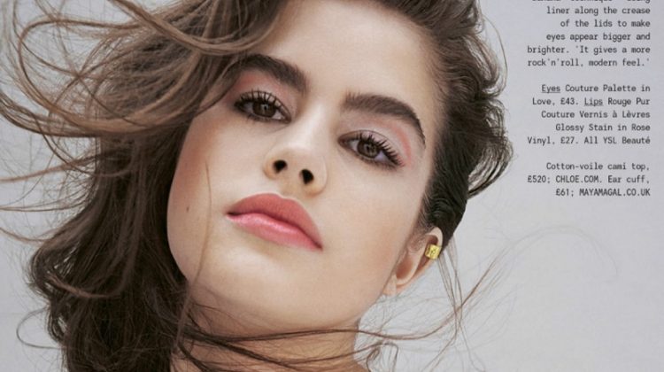 Lily Jean Harvey is a Natural Beauty in Sunday Times Style