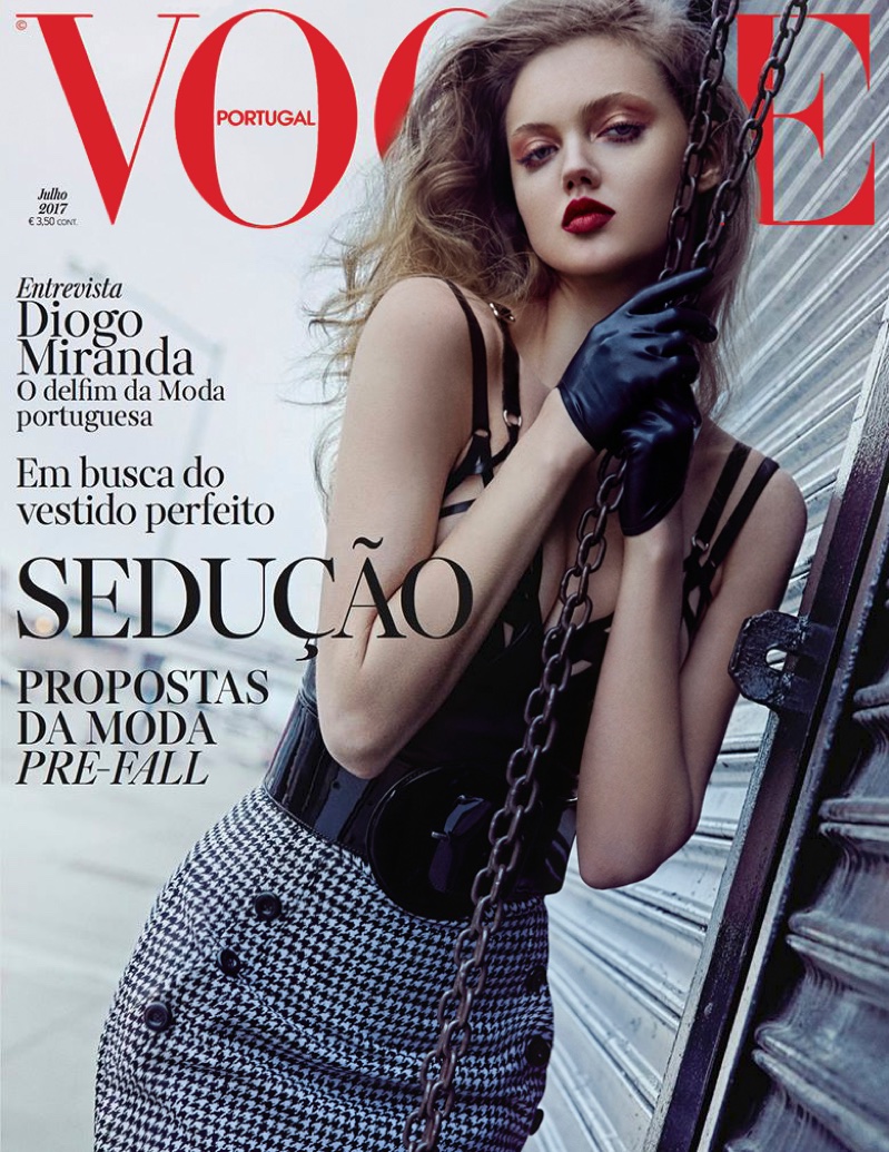 Lindsey Wixson on Vogue Portugal July 2017 Cover