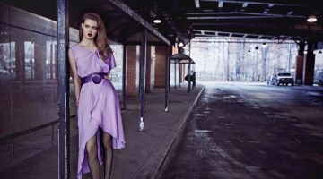 Lindsey Wixson Looks Elegant in New York for Vogue Portugal