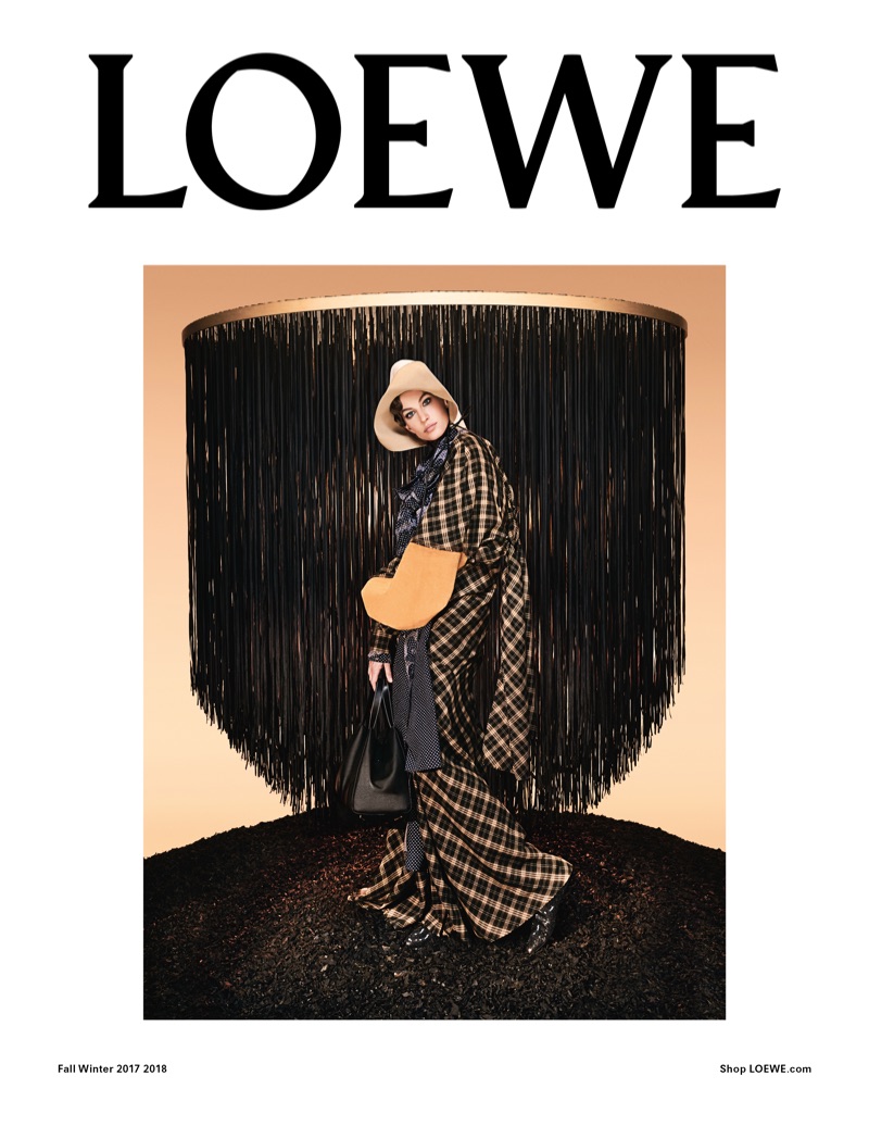 Spanish fashion brand Loewe unveils its fall-winter 2017 campaign