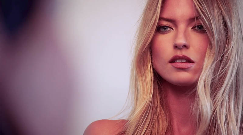 Martha Hunt stars in '2U' Justin Bieber lip sync video for Victoria's Secret