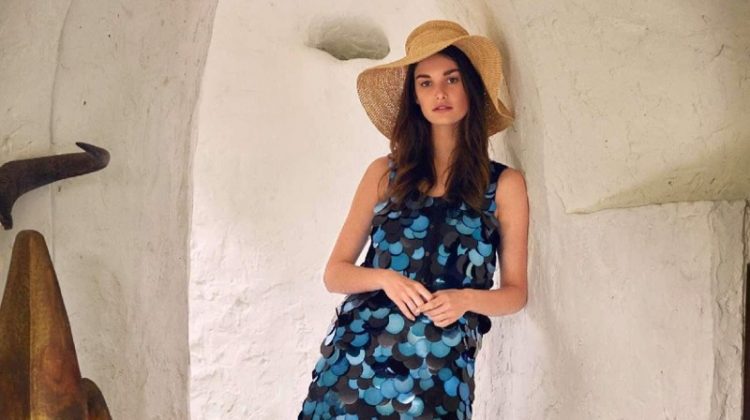 Ophelie Guillermand Models Hippie Chic Looks for ELLE France