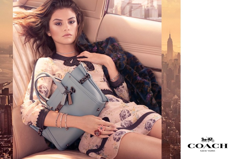 Selena Gomez stars in Coach's fall-winter 2017 campaign