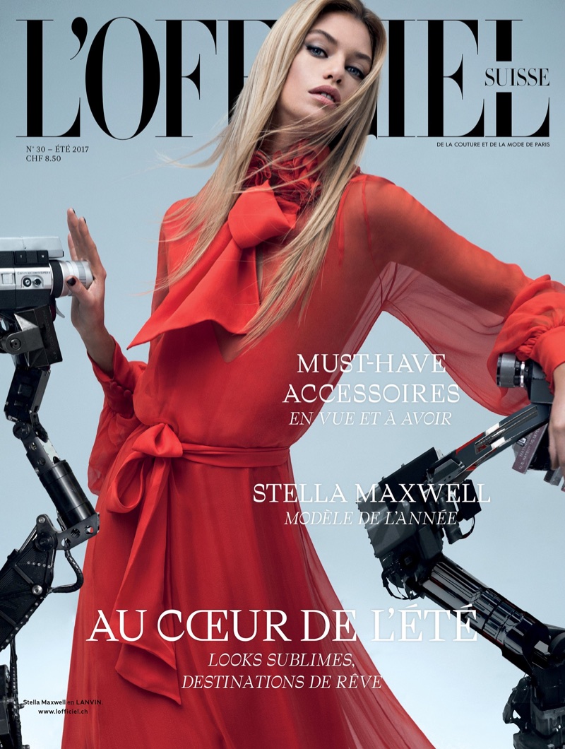 Stella Maxwell on L'Officiel Switzerland Summer 2017 Cover