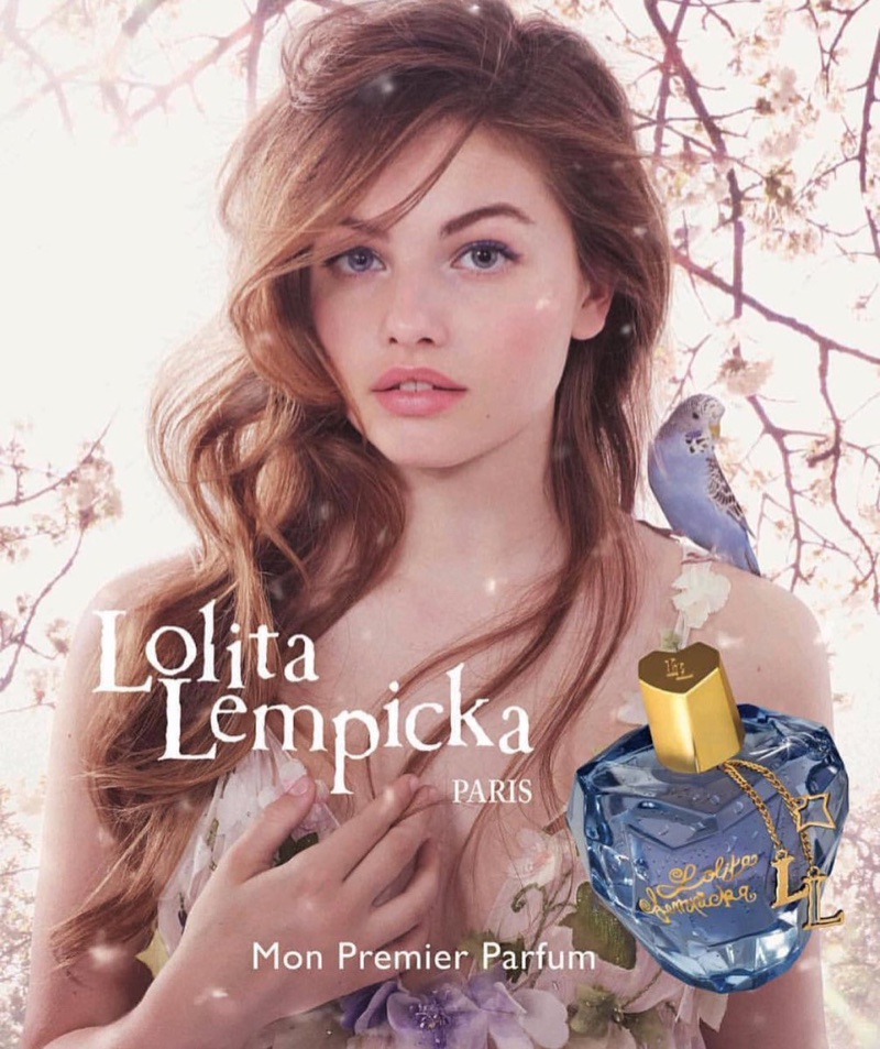 Thylane Blondeau stars in Lolita Lempicka's latest fragrance campaign