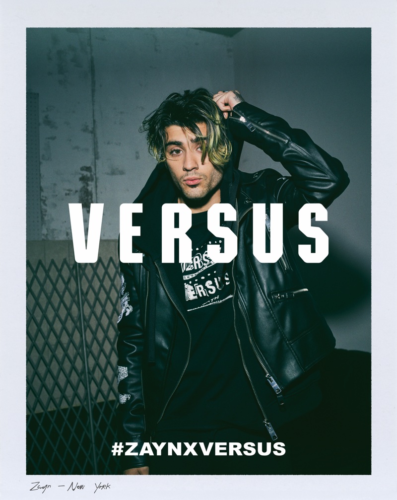 Singer Zayn Malik stars in Versus Versace collaboration campaign