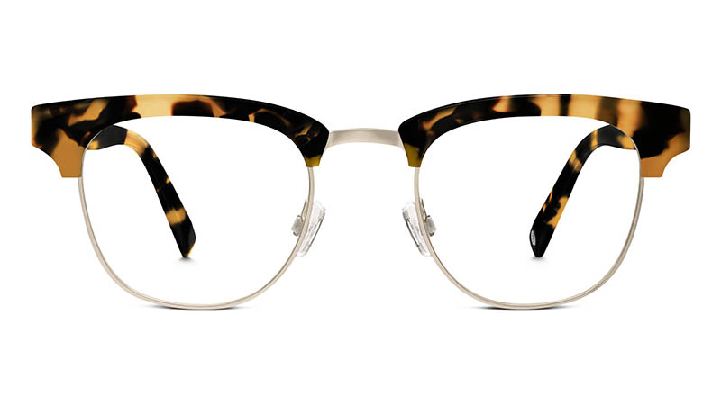 Warby Parker Hayes Glasses in Woodland Tortoise $145