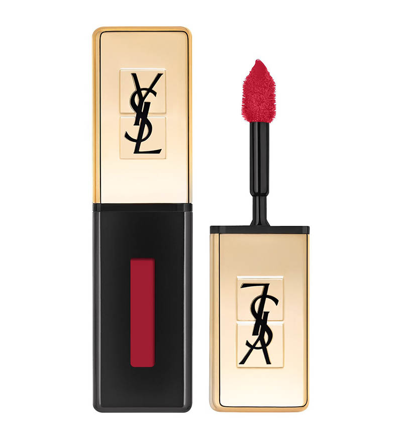 Yves Saint Laurent Rouge Pur Couture Vernis a Levres Glossy Stain in Rouge Fusian $36.00