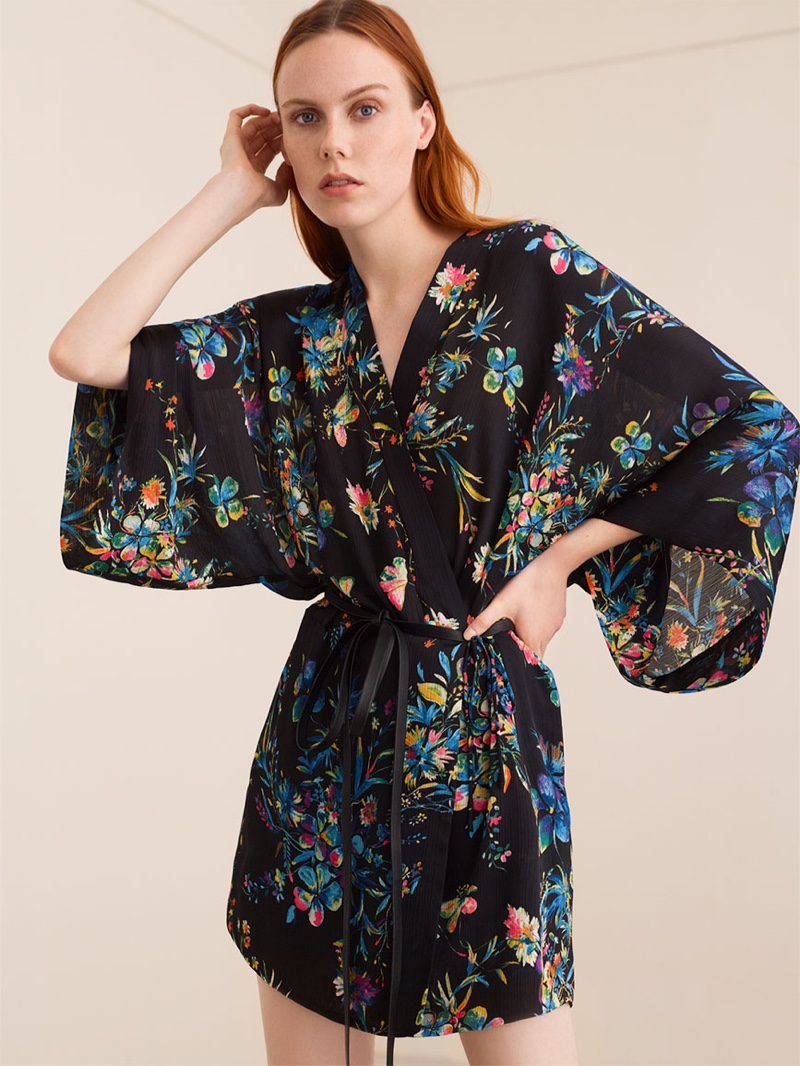 zara floral print