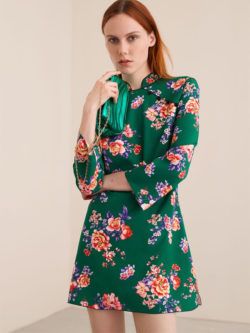 Zara Floral Print Dress