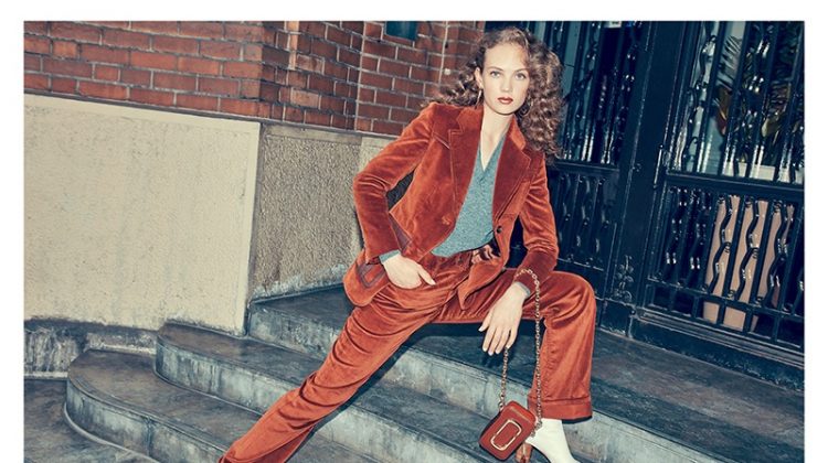 Adrienne Jüliger Channels 70’s Style for Air France Madame