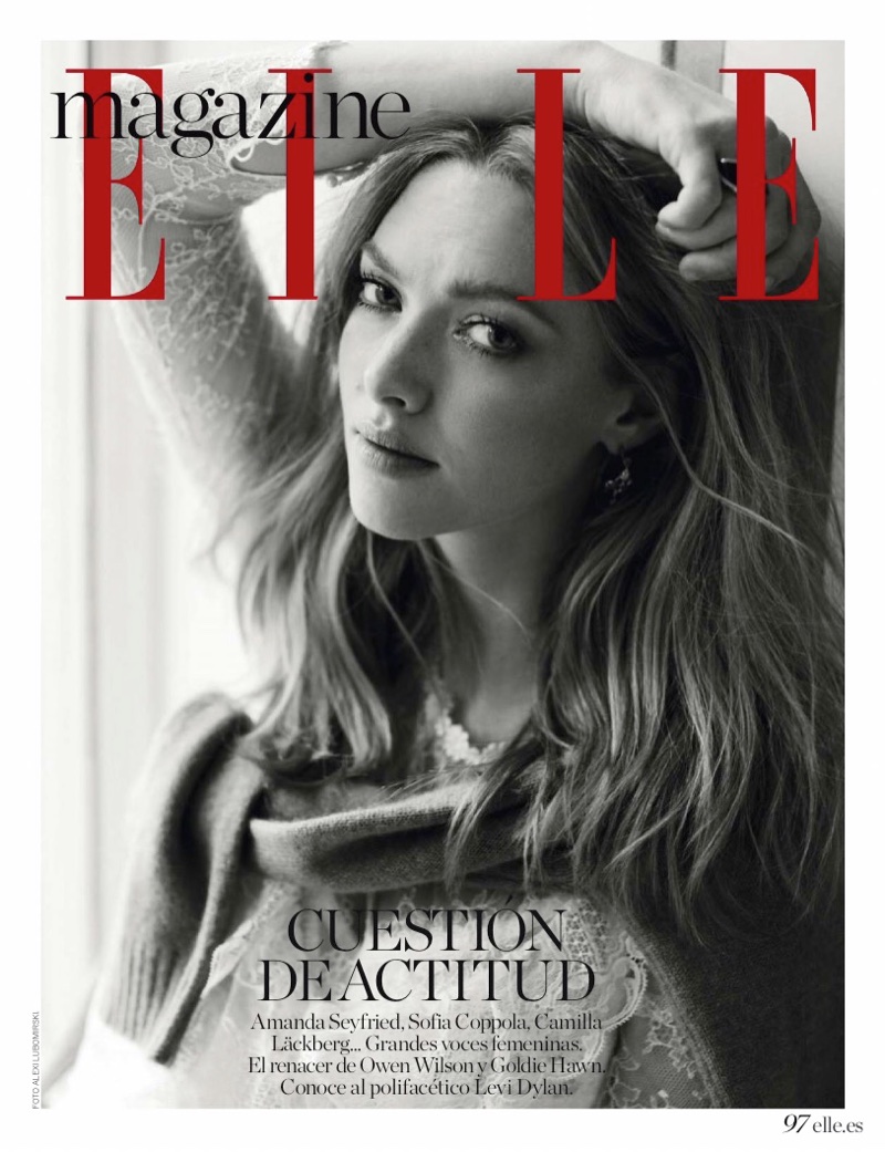 Amanda Seyfried stars in ELLE Spain's July issue