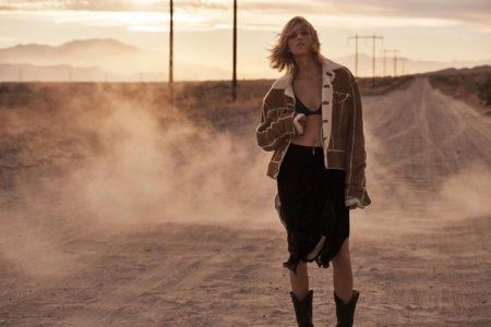 Anja Rubik Takes On Western Inspired Fashions for WSJ. Magazine Anja Rubik Takes On Western Inspired Fashions for WSJ. Magazine