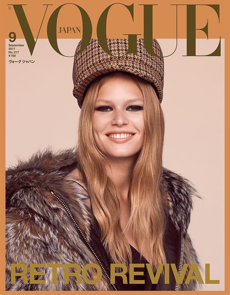 Anna Ewers on Vogue Japan September 2017 Cover