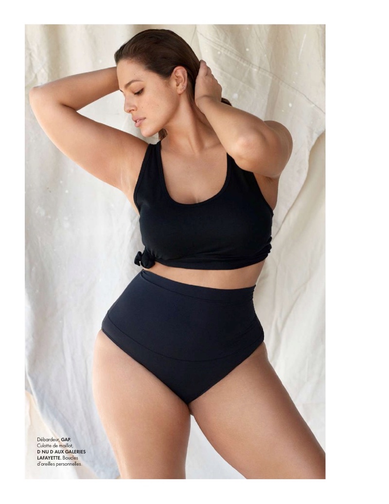 Ashley Graham Flaunts Her Curves in ELLE France Cover Story