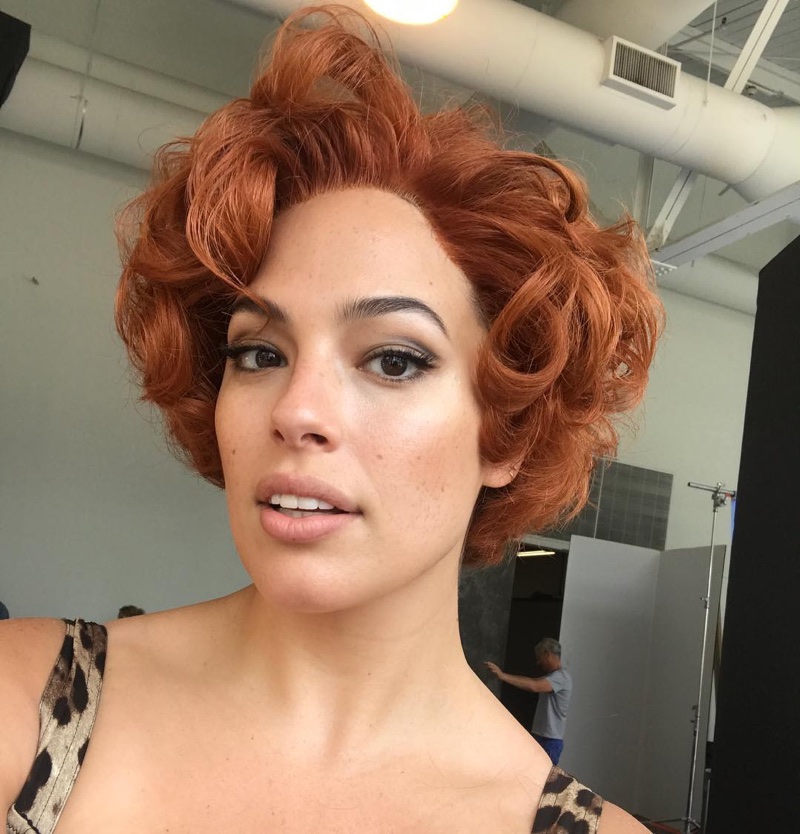 Plus-size model Ashley Graham