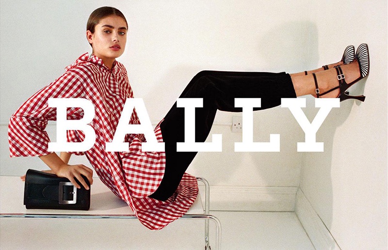 Taylor Hill stars in Bally's fall-winter 2017 campaign