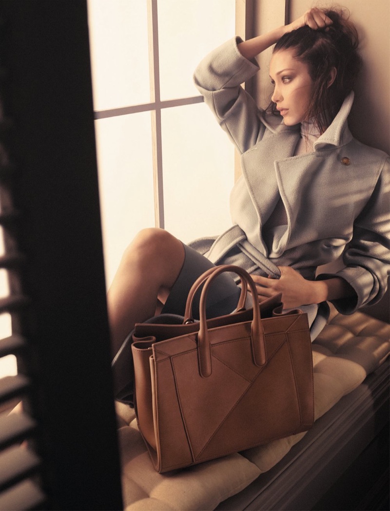 Max Mara taps model Bella Hadid for its fall-winter 2017 Accessories campaign