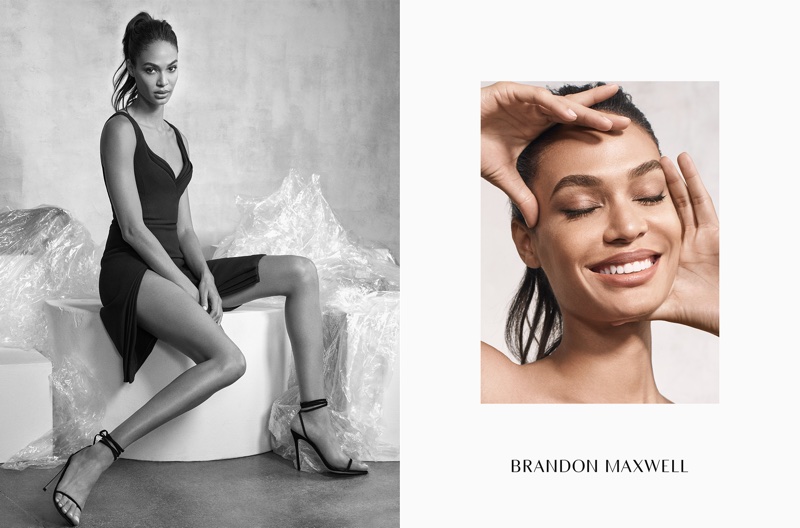 Joan Smalls stars in Brandon Maxwell's fall-winter 2017 campaign