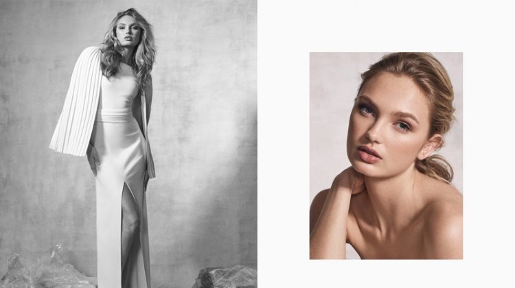 Romee Strijd fronts Brandon Maxwell's fall-winter 2017 campaign