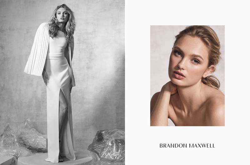 Romee Strijd fronts Brandon Maxwell's fall-winter 2017 campaign