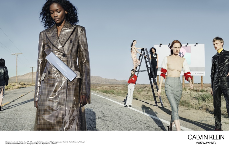 Calvin Klein 205W39NYC heads to the desert for fall-winter 2017 campaign