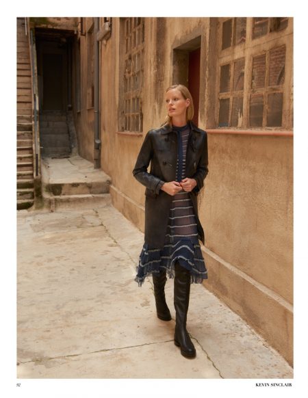 Caroline Winberg Wears Pre-Fall Styles for Marie Claire Spain