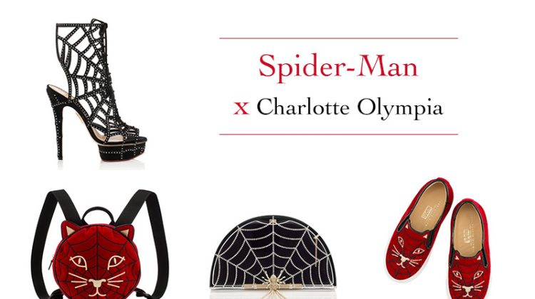 Charlotte’s Web: Charlotte Olympia Creates Spider-Man Inspired Collection