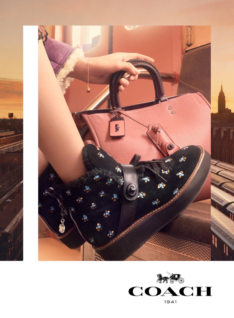 A look at Coach's fall-winter 2017 shoes and bag campaign