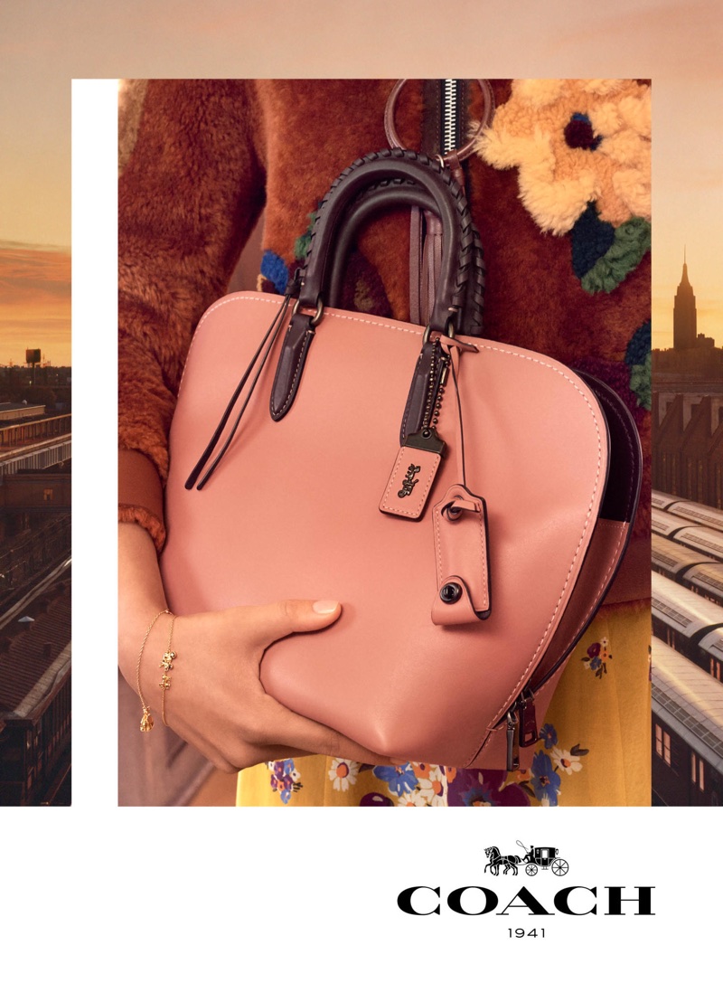 Coach embraces pink hues with its fall-winter 2017 campaign