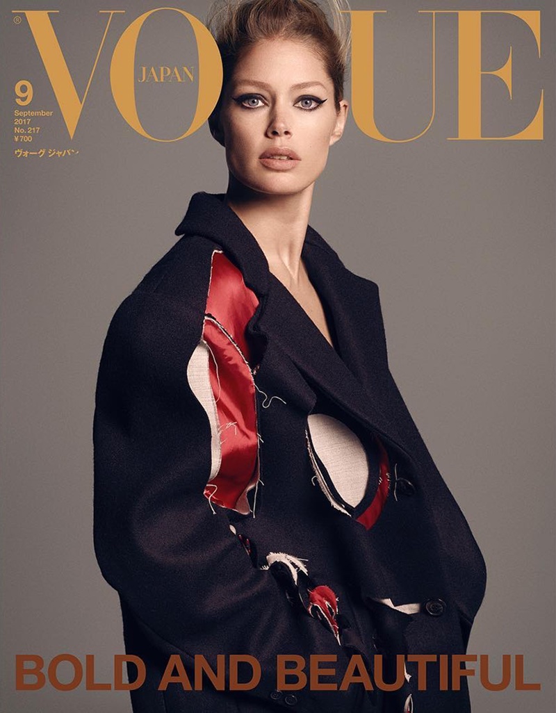 Doutzen Kroes on Vogue Japan September 2017 Cover