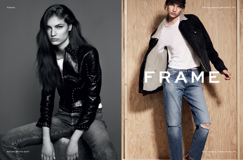 An image from FRAME's fall 2017 advertising campaign