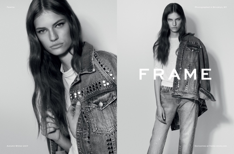 An image from FRAME's fall-winter 2017 campaign