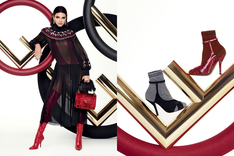 Boots take the spotlight in Fendi's fall-winter 2017 campaign