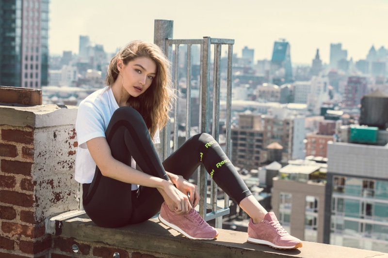 Gigi Hadid stars in Reebok Classic 2017 campaign