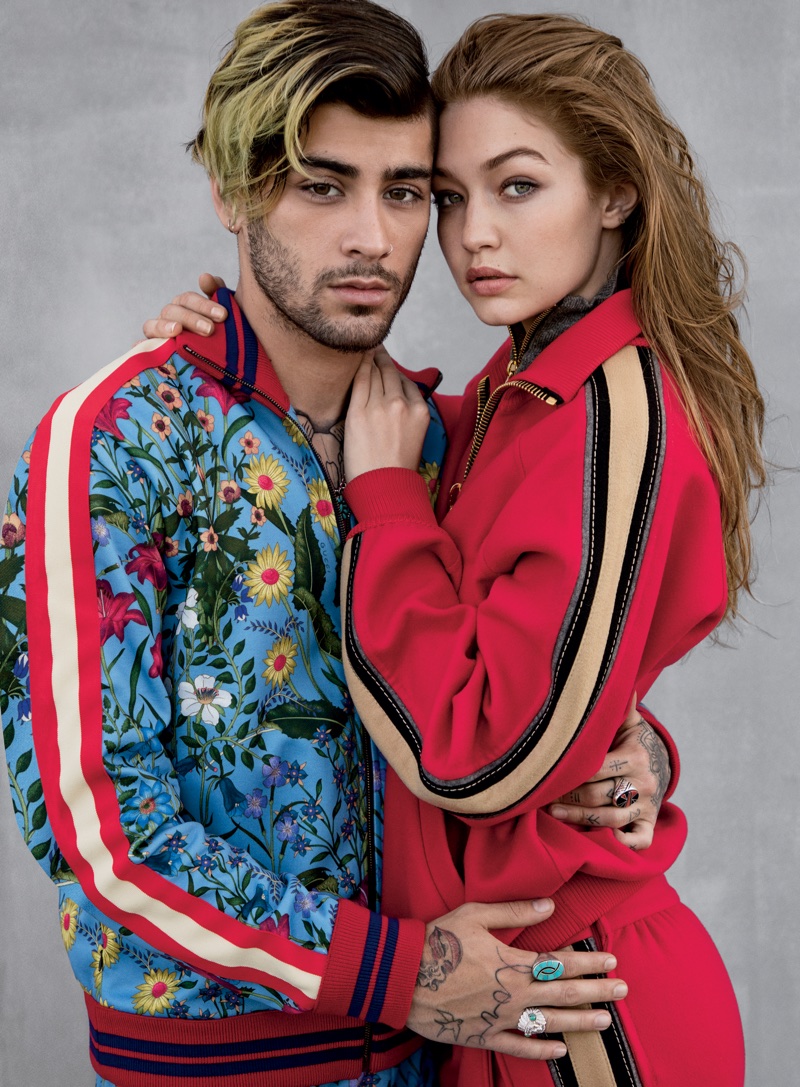 Gigi Hadid Pairs Up with Boyfriend Zayn Malik for Vogue Cover - See the Photos!