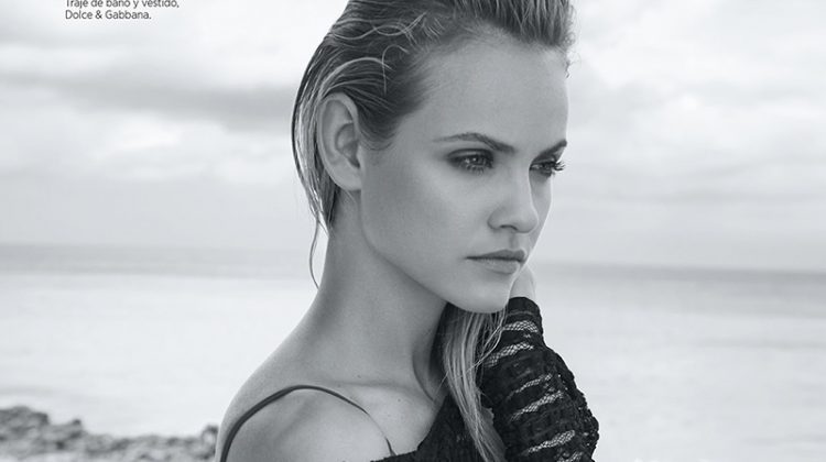 Ginta Lapina Poses in Sultry Beach Styles for Harper’s Bazaar Mexico