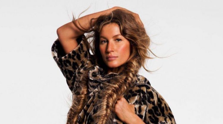 Gisele Bundchen Looks Ultra-Glam in Faux Fur for Vogue Paris