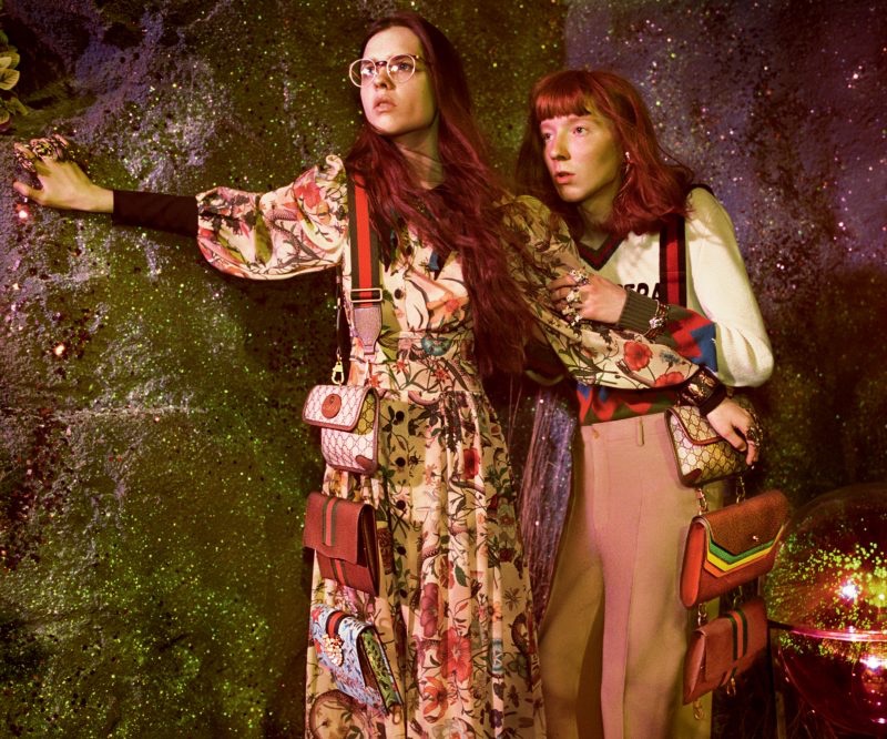 Models get ready for adventure in Gucci's fall-winter 2017 campaign