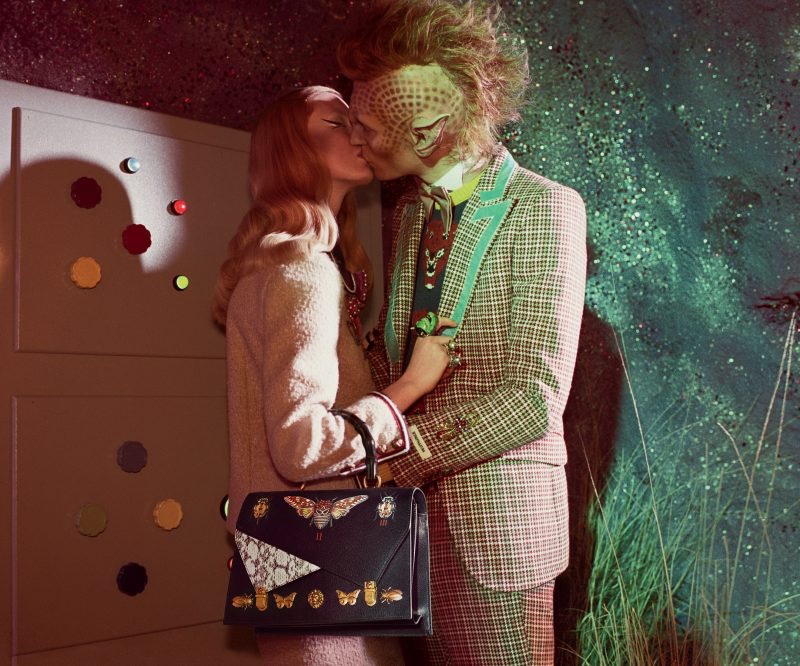 Extraterrestrial chic takes the spotlight in Gucci's fall 2017 advertising campaign