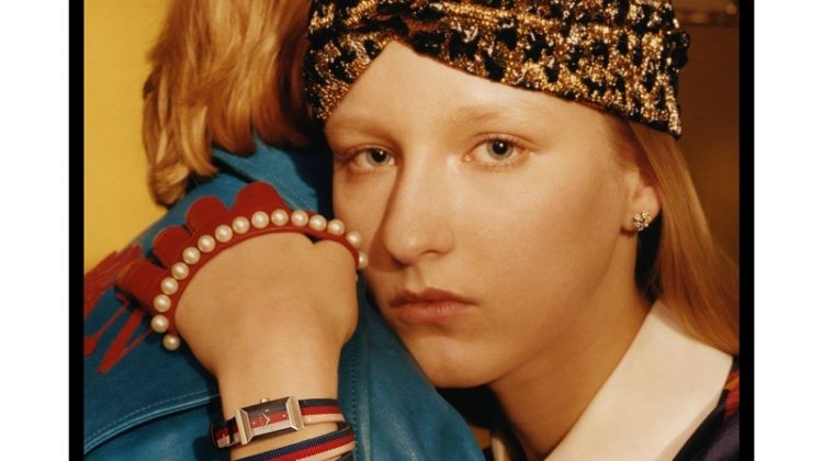 An image from Gucci's latest jewelry campaign