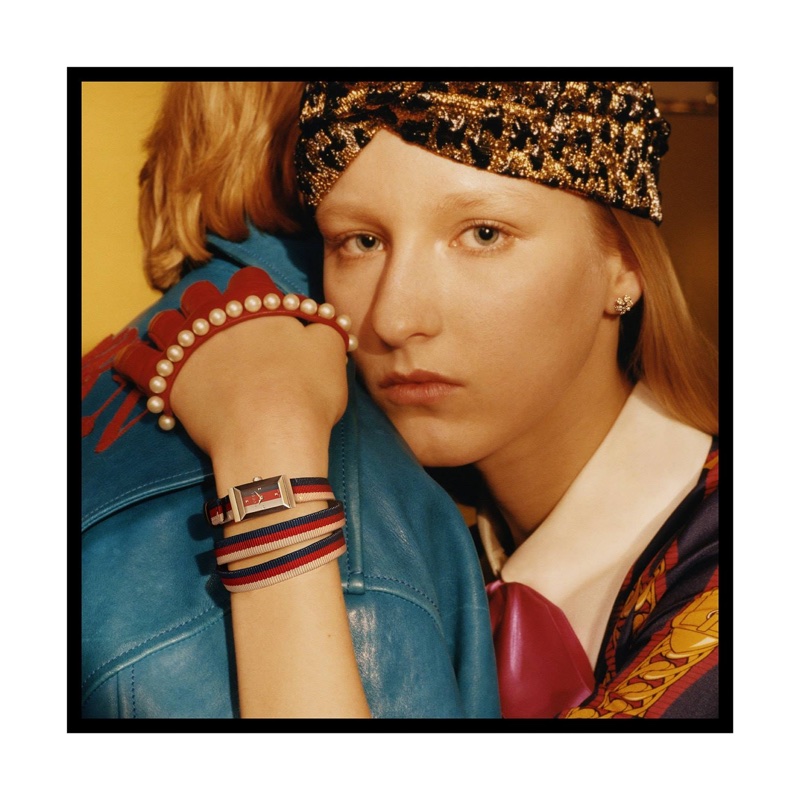 An image from Gucci's latest jewelry campaign