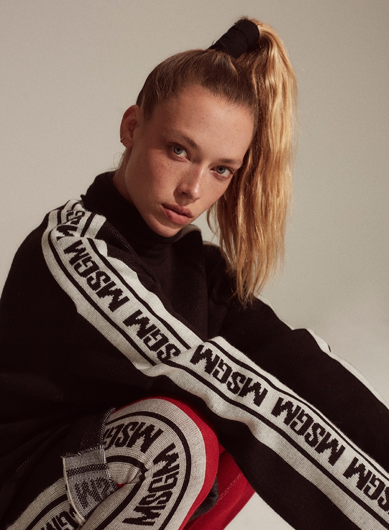 Hannah Ferguson Gets Sporty Glam in V Magazine