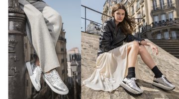 Ophelie Guillermand Poses in Paris for Hogan’s Fall 2017 Campaign