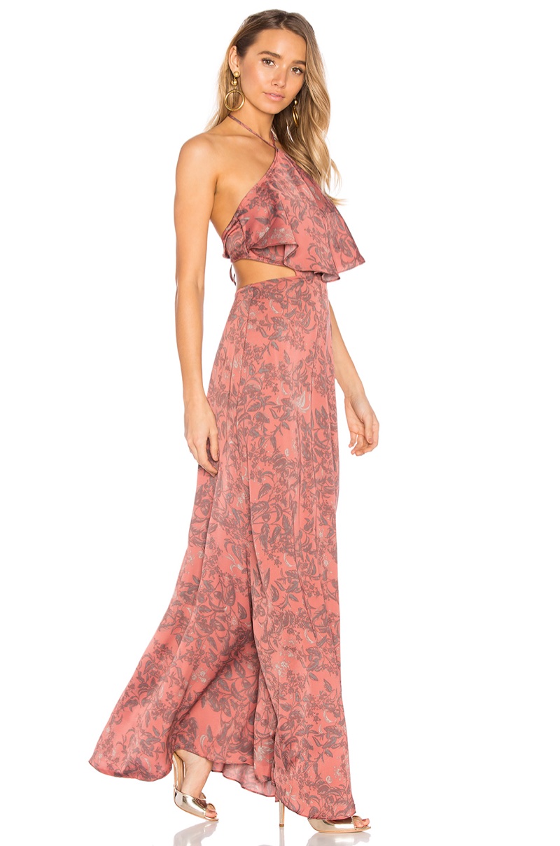 House Harlow 1960 REVOLVE x Zoe Halter Dress $208