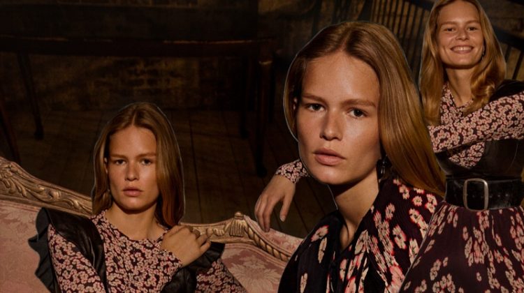 Anna Ewers stars in Isabel Marant's fall-winter 2017 campaign