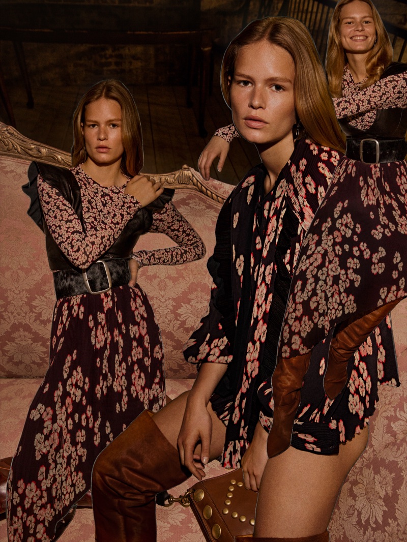 Anna Ewers stars in Isabel Marant's fall-winter 2017 campaign